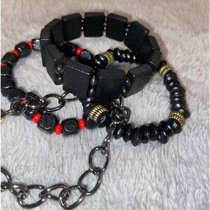 ❤️🌹HIP HOP FASHION WOMENS 4pc BRACELETS❤️🌹